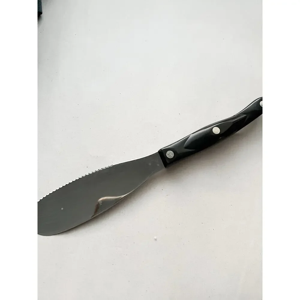 Vintage Cutco Cutlery 1768 Spreader Knife Sandwich Dark Brown